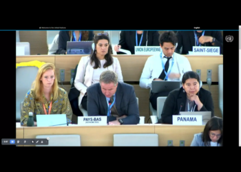 HRC54:荷兰驻日内瓦使团代表在9月13日议程2中发表涉华人权内容