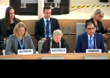 HRC54:澳大利亚驻日内瓦使团代表在9月13日议程2中发表涉华人权内容