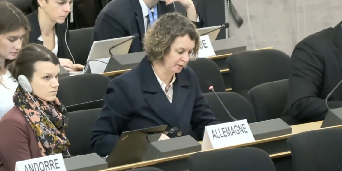 HRC61:德国常驻联合国日内瓦代表团Ms. Nikola Gillhoff3月16日在议题4一般性辩论中发言内容